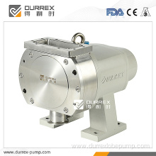 Jam transfer rotary lobe pump